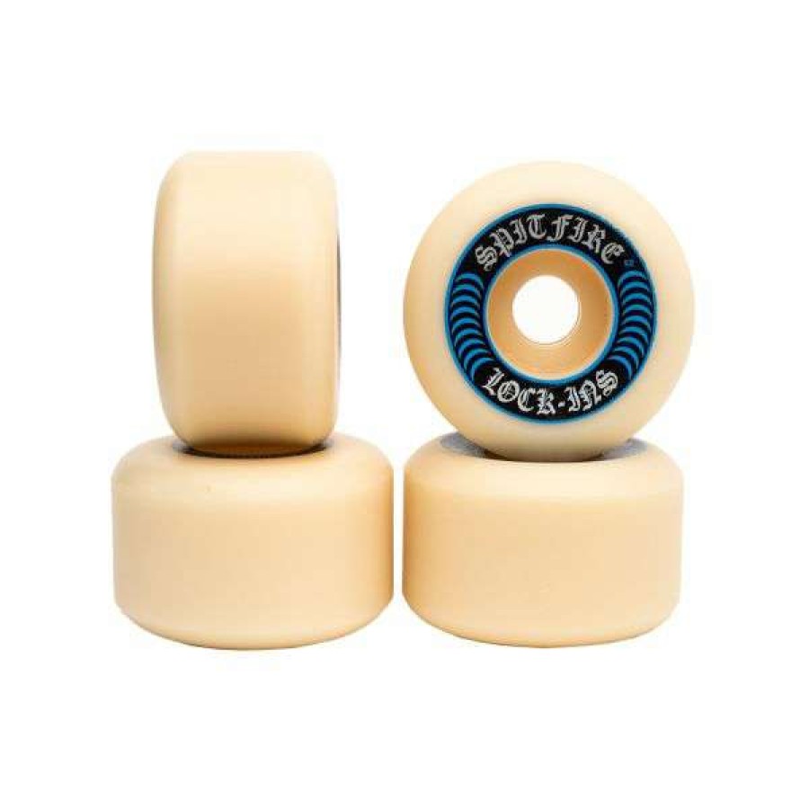 Skateboards * | Shop Spitfire. Lock-Ins Formula 4. 99A. 55Mm. Natural/Blue Label.