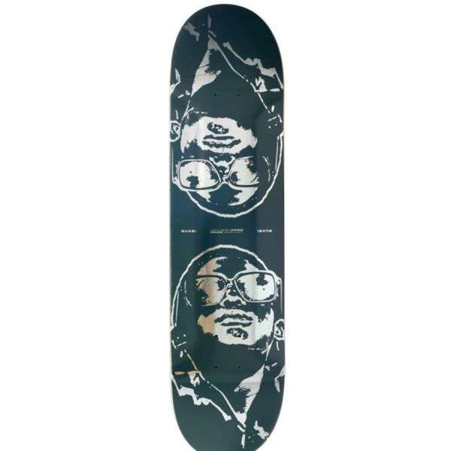 Skateboards * | Quality Guarantee Quasi. Henry Mirror Deck. 8.125 X 31.75 14.125 Wb. Green.