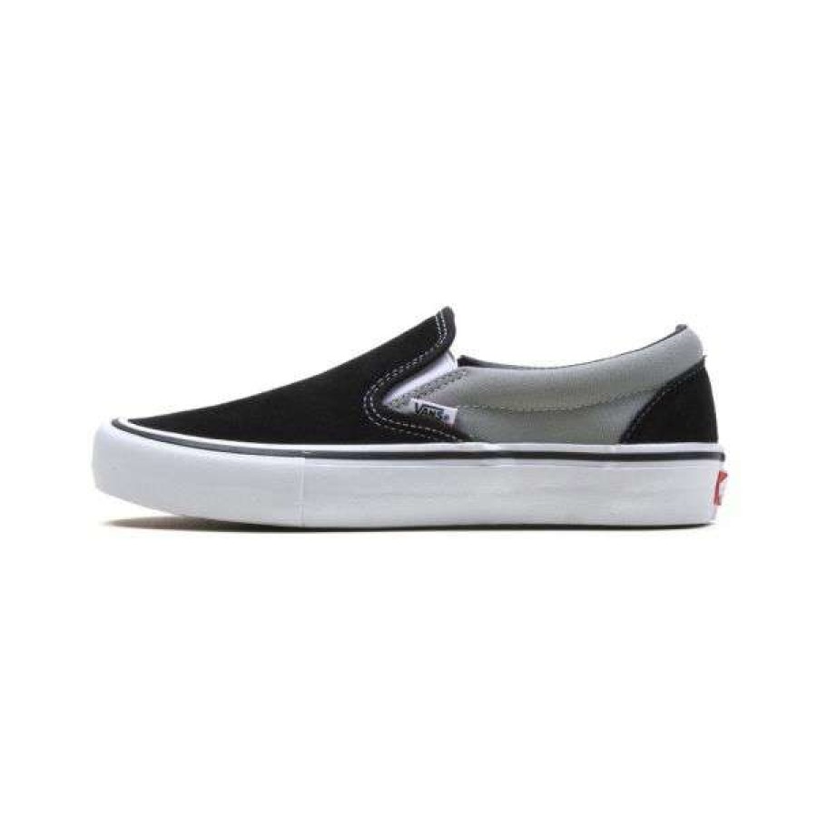 Shoes * | Best Price Vans. Slip-Oni Pro. Nation / Black / Silver.