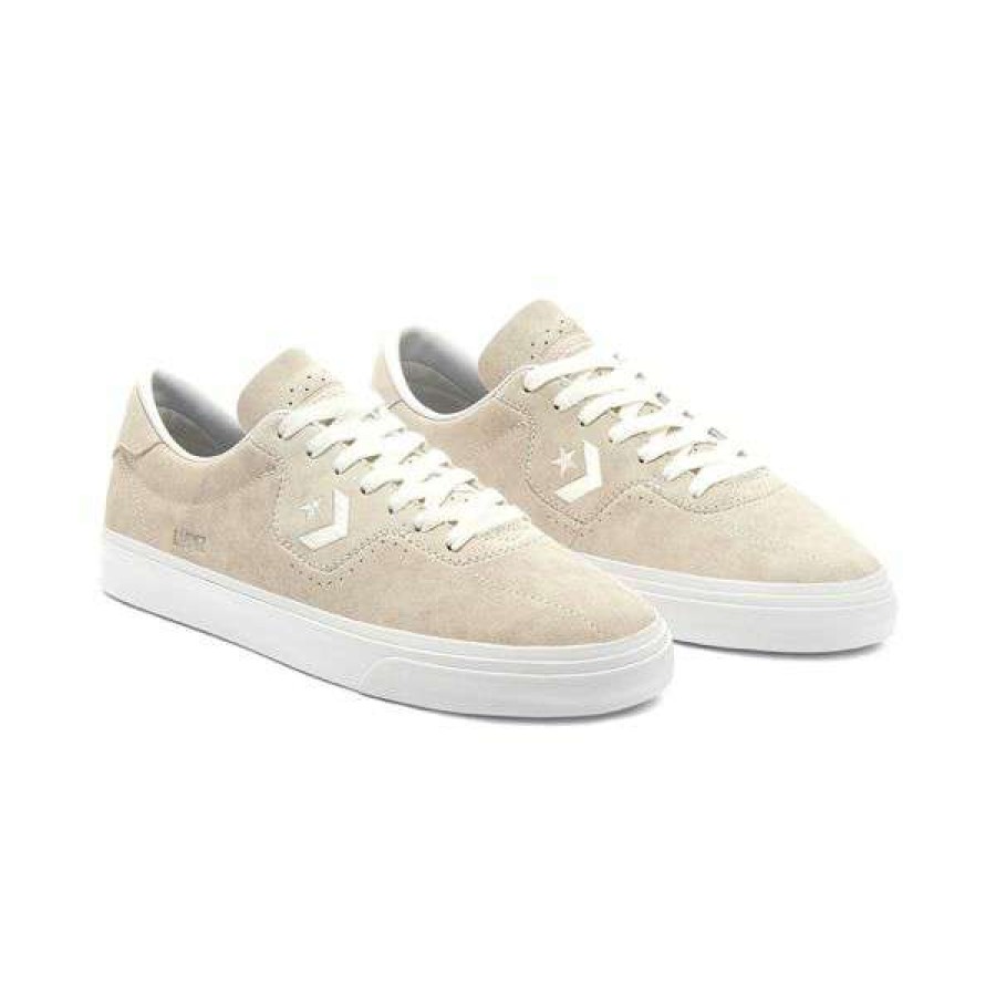 Shoes * | Online Converse Cons. Louie Lopez Pro. Premium Leather. Bone/Egret/Egret/White.