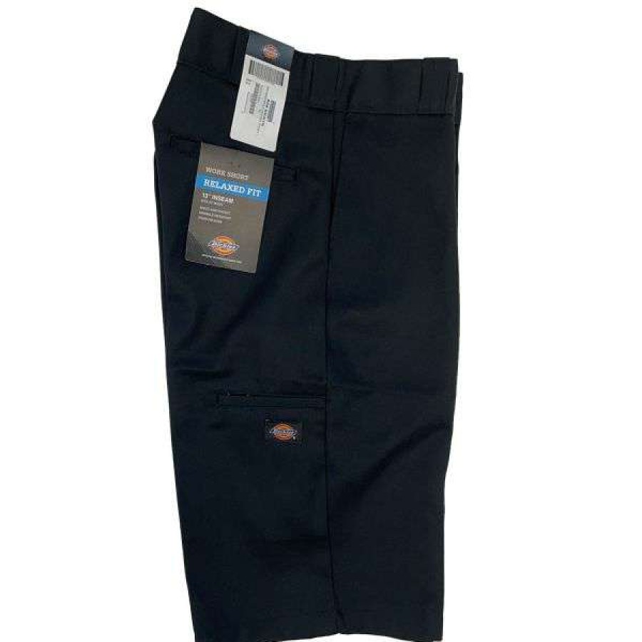 Clothing * | Discount Store Dickies. Relaxed Fit Work Shorts. 13 In Inseam. Black.