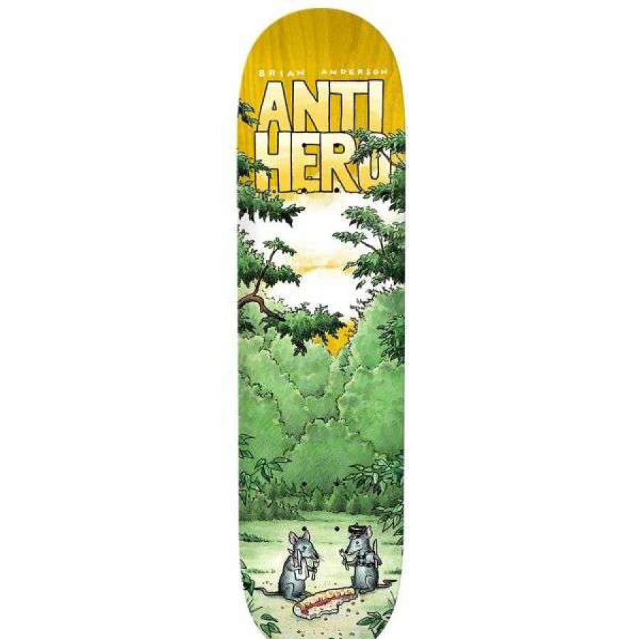 Skateboards * | Best Price Anti-Hero. Ba Landscape Pro Deck 8.75 X 32.5 14.62 Wb.