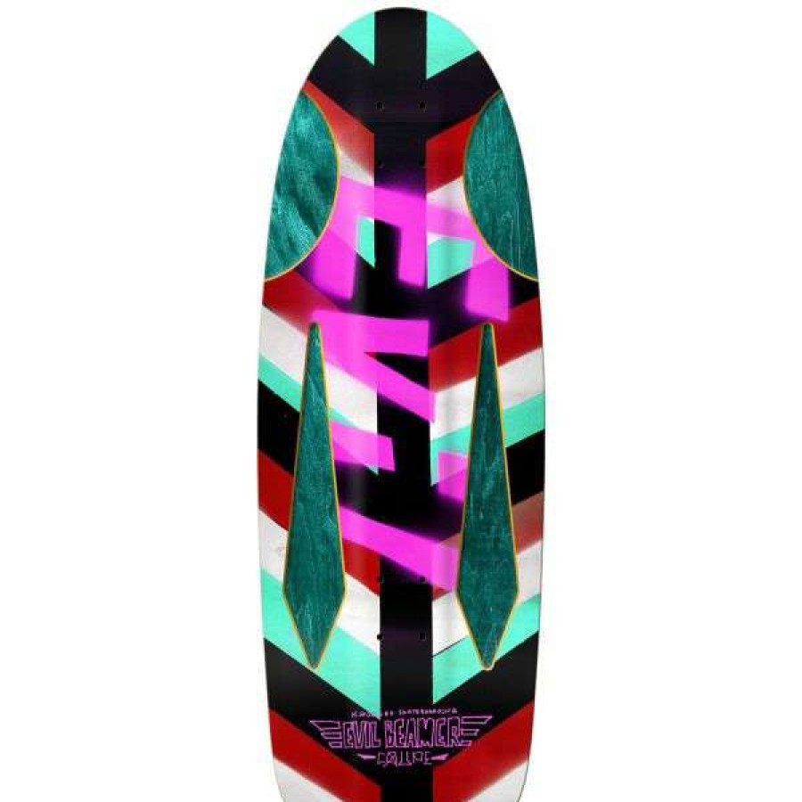 Skateboards * | Quality Guarantee Krooked. Evil Beamer Coupe Shape Deck. 10.75 X 29.2 14.73 Wb. Assorted Colors.