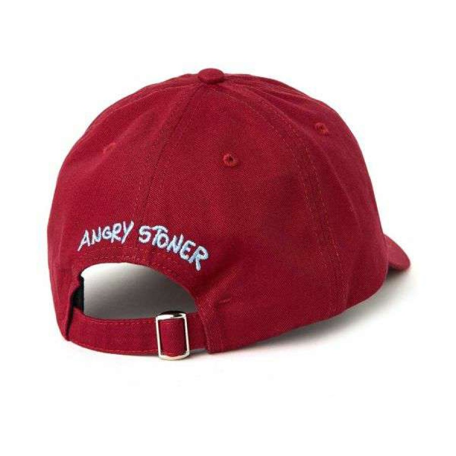 Clothing * | Online Polar. Angry Stoner Cap. Redourrant.