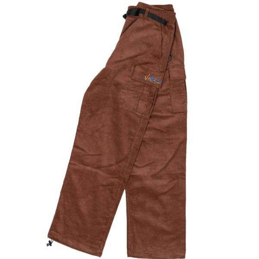 Clothing * | Discount Store Venture. Paid Cargo Corduroy Pants. Brown.