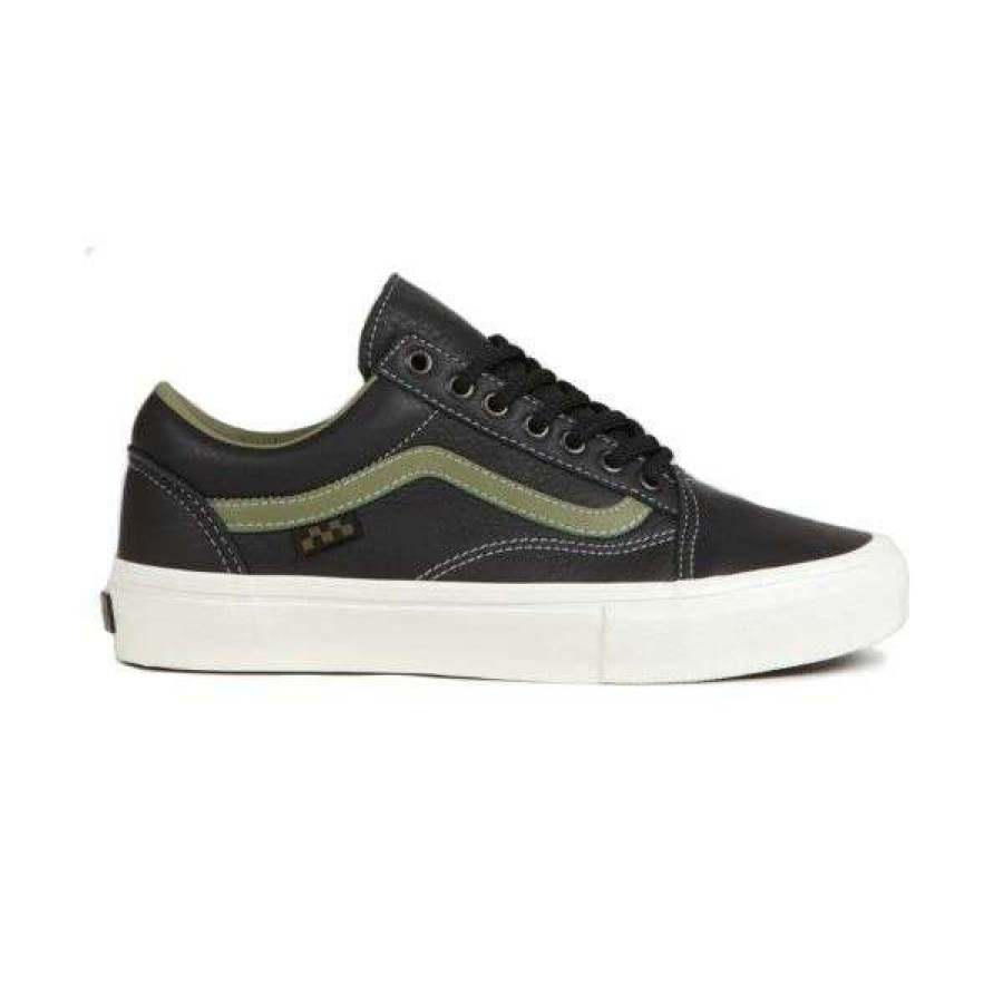 Shoes * | Top Selling Vans .Skate Old Skool. Butter Leather / Black.