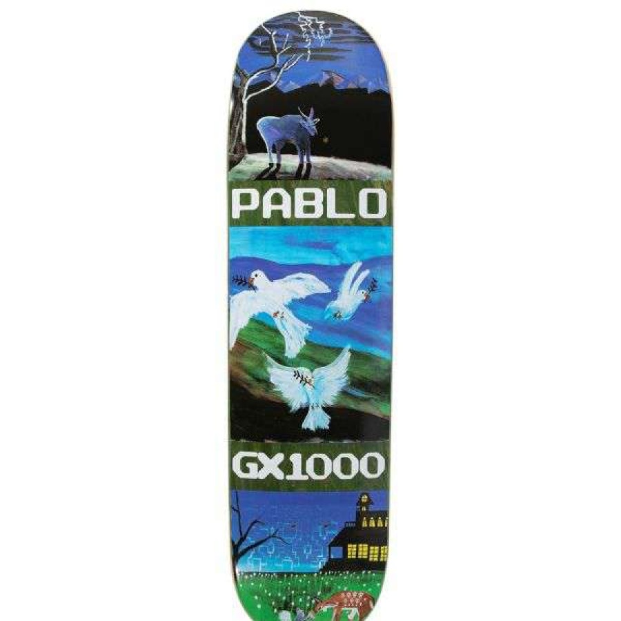 Skateboards * | New Threads Gx1000. Pablo Ramirez Debut 2 Pro Deck 8.5. Green.