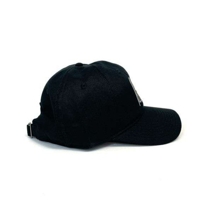 Clothing * | Best Price 808 Skate. Crest Strapback Hat. Black.