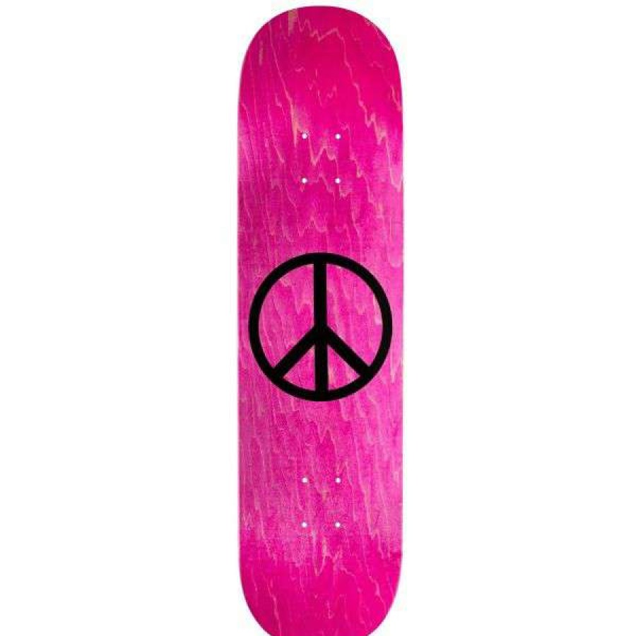 Skateboards * | Tendy Style It'S Violet! Skateboards. Peace (Psalm 91) Deck. Pink.