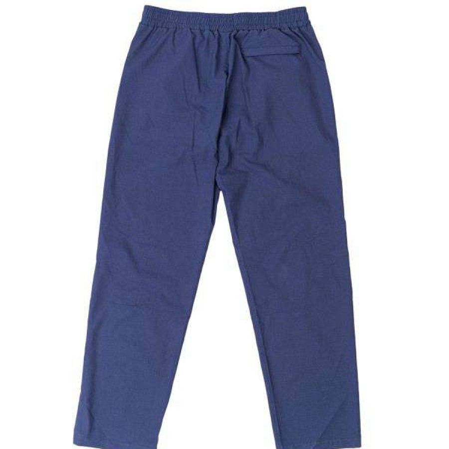 Clothing * | Top Selling Krooked. Ripstop Eyes Pant. Navy.