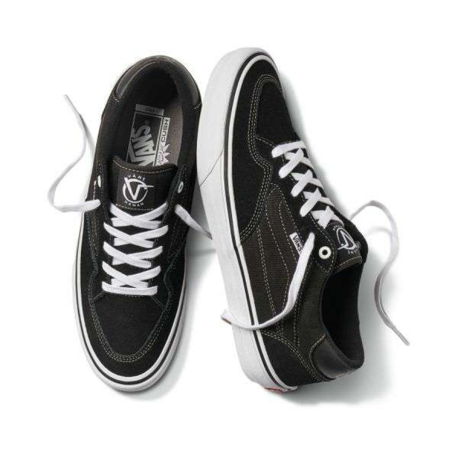 Shoes * | Classical Vans. Rowan Pro. Black/ White.