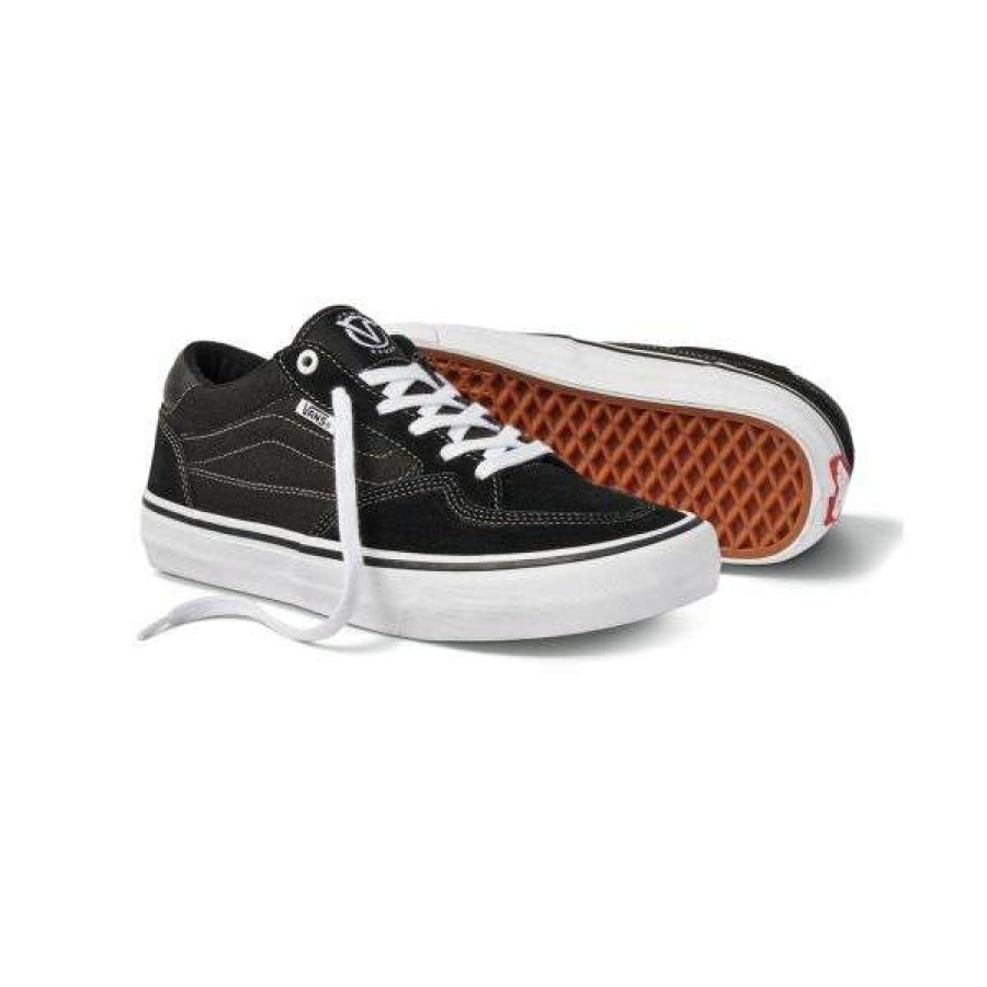 Shoes * | Classical Vans. Rowan Pro. Black/ White.