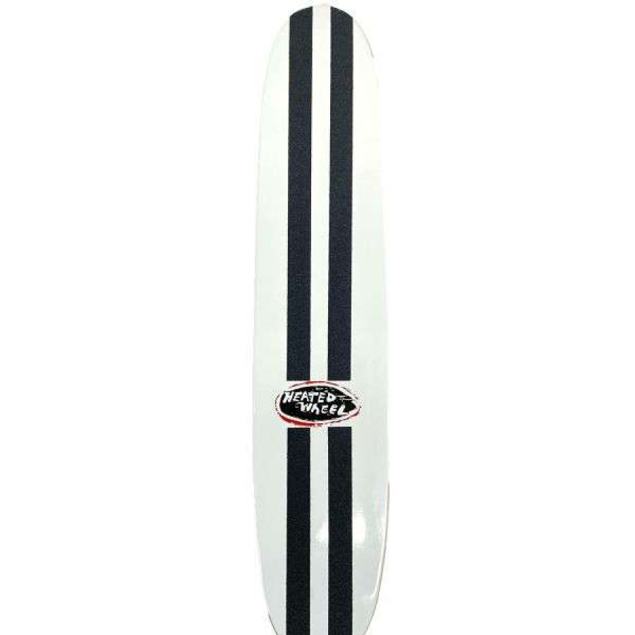 Skateboards * | Best Sale The Heated Wheel. Polarizer White Complete. 27.5In X 6In.