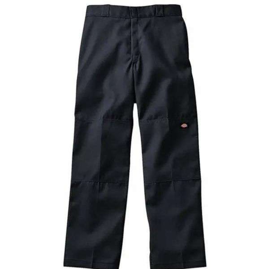 Clothing * | New Arrivals Dickies. Loose Fit Double Knee Twill Work Pants. Black.