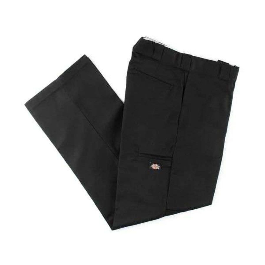 Clothing * | New Arrivals Dickies. Loose Fit Double Knee Twill Work Pants. Black.