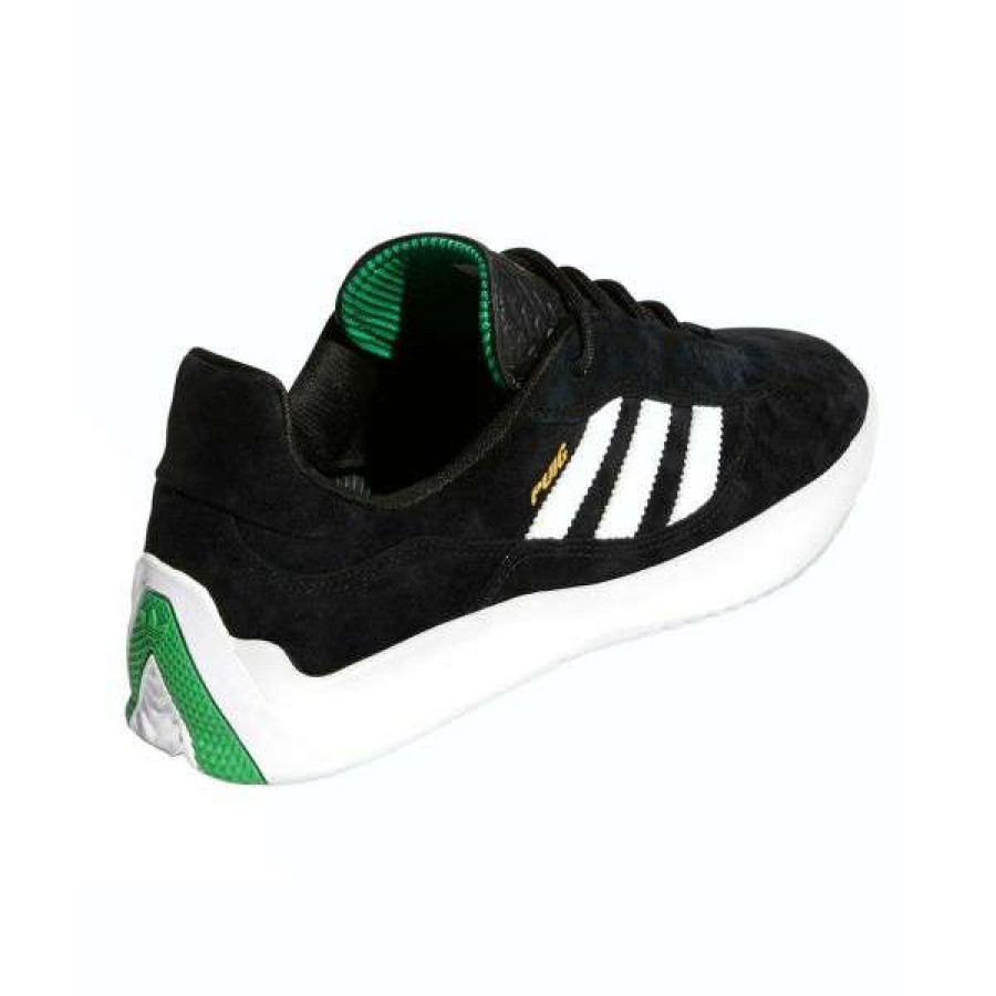 Shoes * | High Quality Adidas. Puig Pro. Core Black/White/Vivid Green.