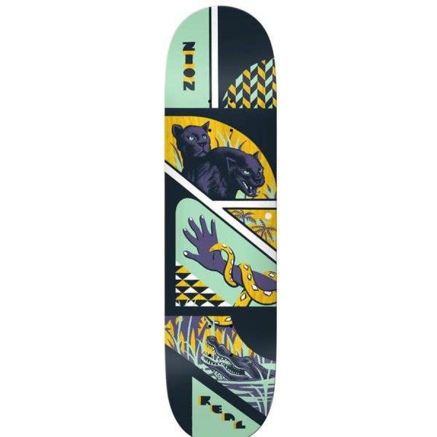 Skateboards * | Discount Store Real. Zion Storyboard Pro Deck. 8.06 X 31.8 14.38 Wb.