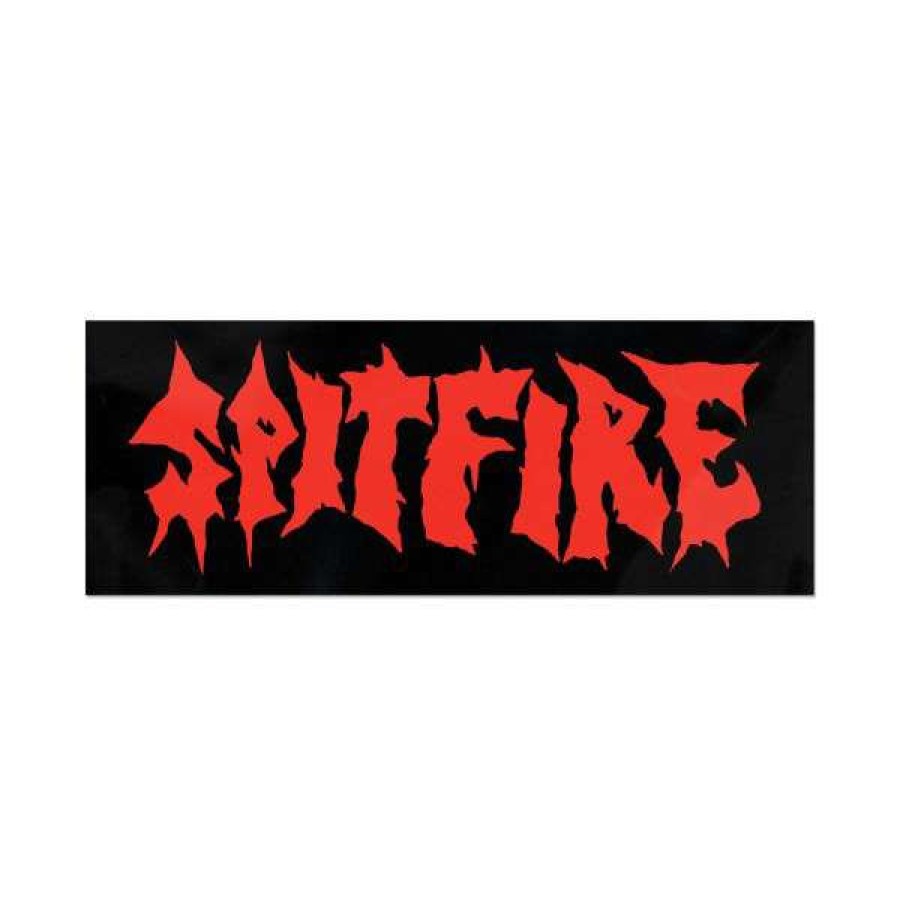 Accessories * | Classical Spitfire. Fiend Bar Sticker 5.5 Inch.