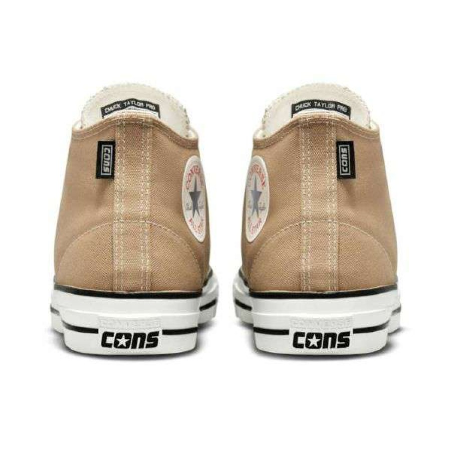 Shoes * | Quality Guarantee Converse Cons. Ctas Pro Mid. Nomad Khaki / Black / Egret.