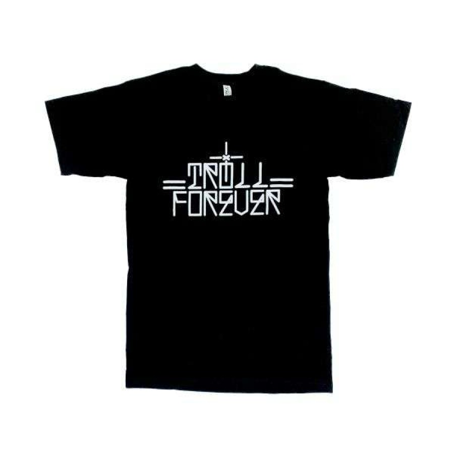 Clothing * | Online 808 Skate. Troll Forever Tee Black. In Loving Memory Of Our Friend Brandon Lodge