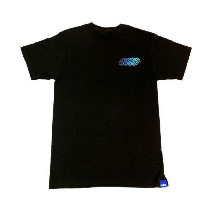 Clothing * | High Quality 808 Skate. Medallion Fade T Shirt. Black.